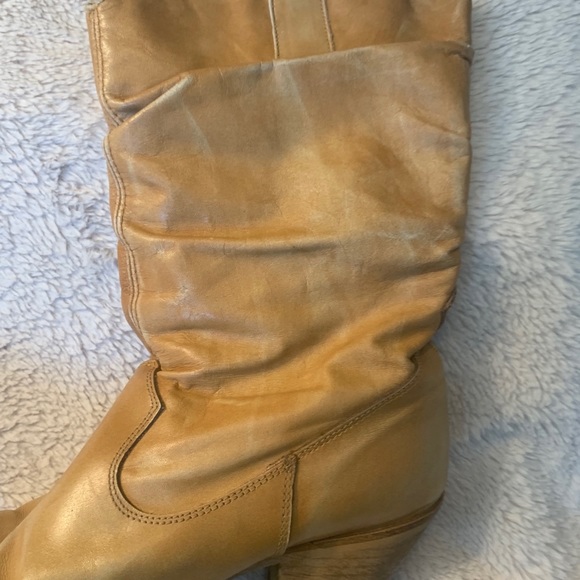 Leather Aldo Cowboy Boots - Picture 3 of 10